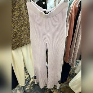 Proenza Schouler Cream Straight Leg Pants